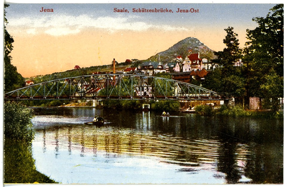 21236-Jena-1919-Schützenbrücke-Brück & Sohn Kunstverlag