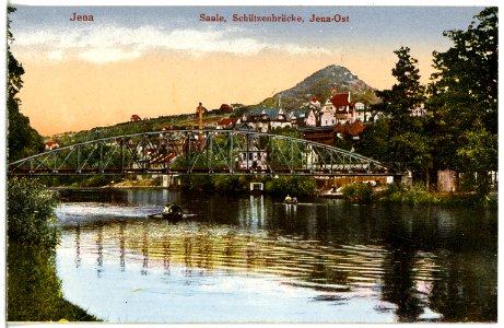 21236-Jena-1919-Schützenbrücke-Brück & Sohn Kunstverlag