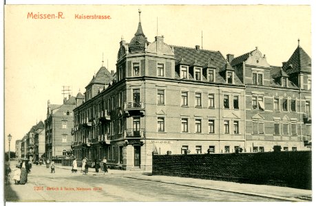 07251-Meißen-1906-Kaiserstraße-Brück & Sohn Kunstverlag