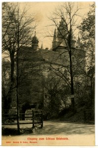 08698-Kriebstein-1907-Schloß - Eingang-Brück & Sohn Kunstverlag