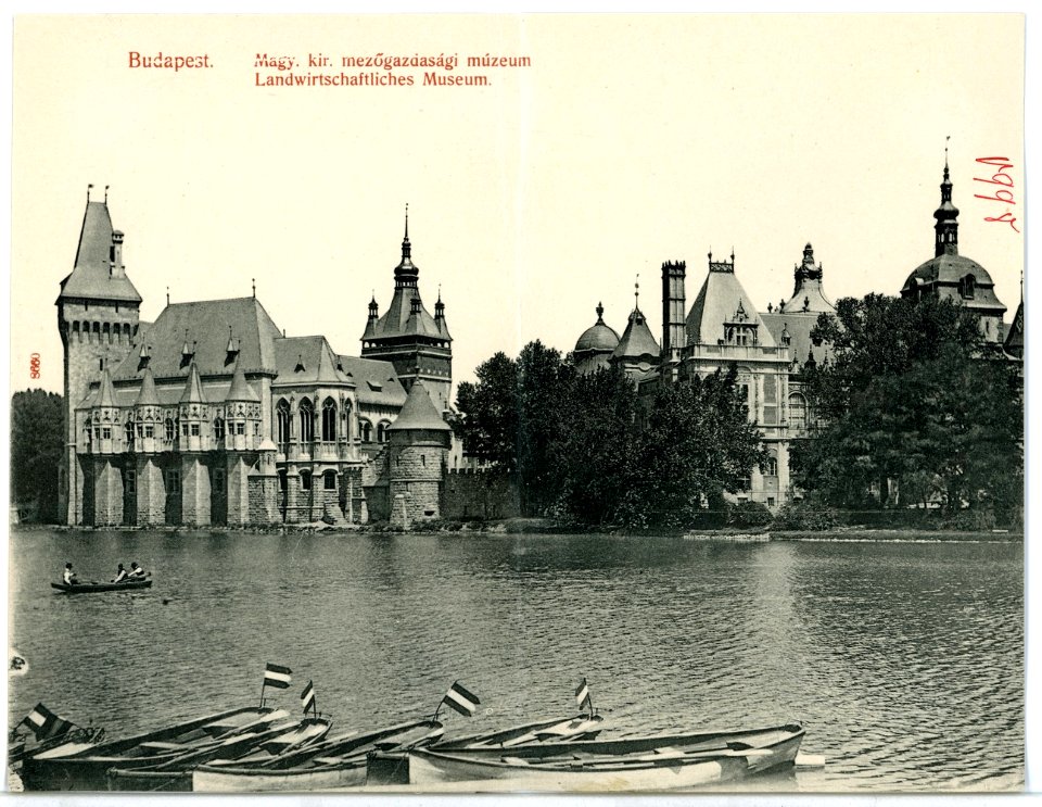 08660-Budapest-1907-Landwirtschaftliches Museum-Brück & Sohn Kunstverlag