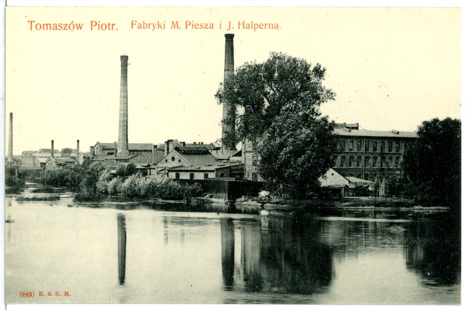 06860-Tomaszow-1905-Fabryki M. Piesza i J. Halperna-Brück & Sohn Kunstverlag