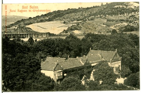 06999-Bad Sulza-1906-Hotel Kurhaus mit Gradierwerken-Brück & Sohn Kunstverlag