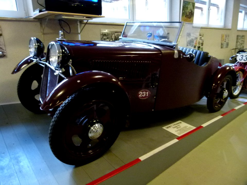 DKW F2 Prototyp 1933 Fahrzeugmuseum Chemnitz 1