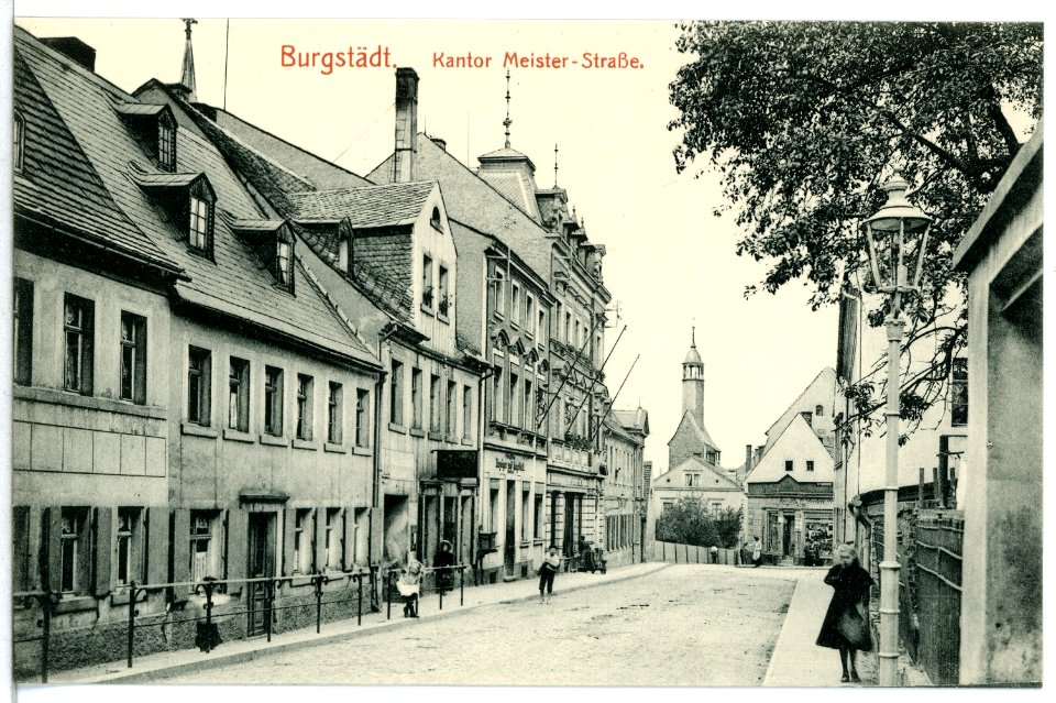 12284-Burgstädt-1910-Kantor-Meister-Straße-Brück & Sohn Kunstverlag
