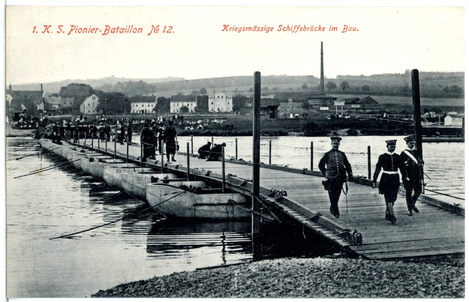 12371--1910-Pionier-Bataillon Nr. 12-Brück & Sohn Kunstverlag