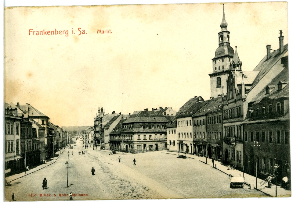 09468-Frankenberg-1908-Markt-Brück & Sohn Kunstverlag