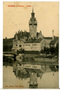 08696-Waldheim-1907-Rathaus-Brück & Sohn Kunstverlag