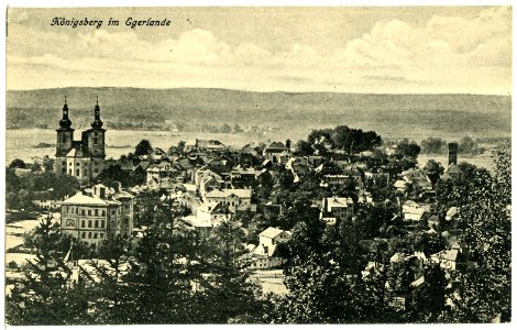 20678-Königsberg a. d. Eger-1917-Blick auf Königsberg-Brück & Sohn Kunstverlag