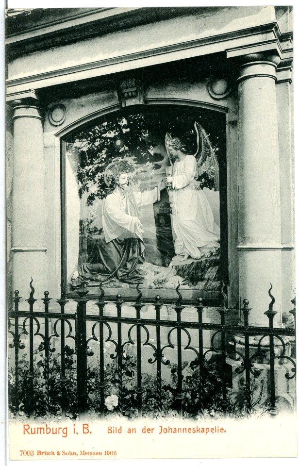 07003-Rumburg-1906-Bild in der Johanneskapelle-Brück & Sohn Kunstverlag