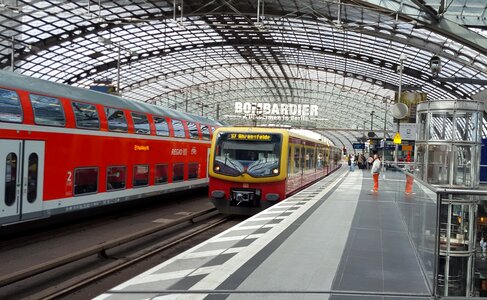Berlin central station germany photo
