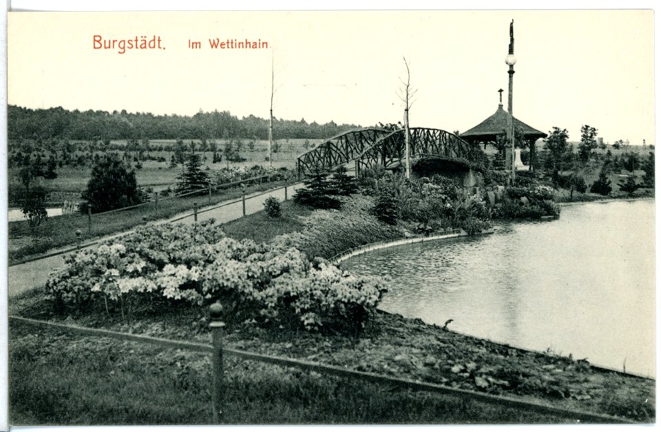 12283-Burgstädt-1910-Im Wettinhain-Brück & Sohn Kunstverlag