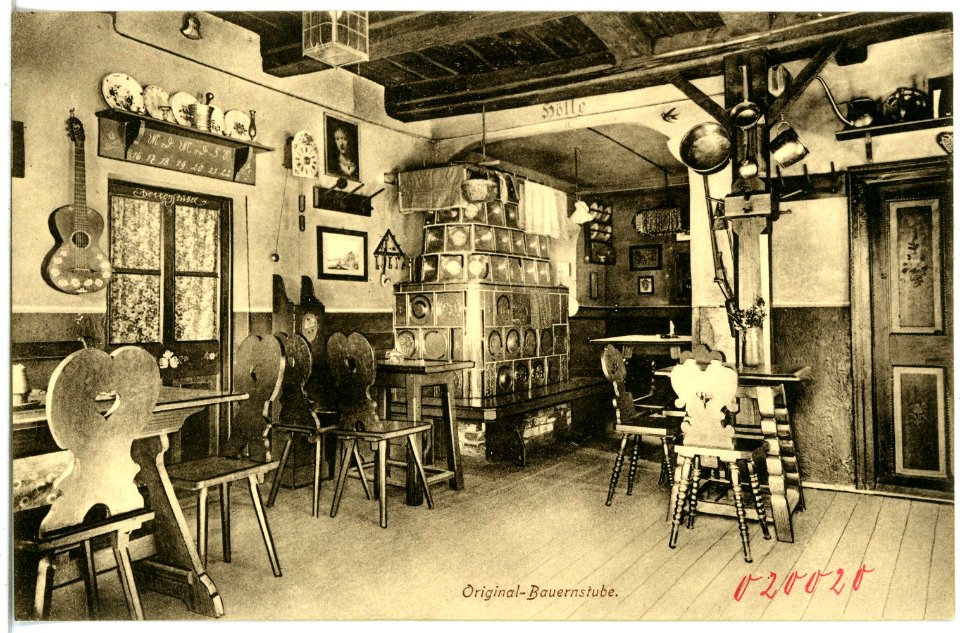 20020-Meißen-1916-Bauernhäusel - Original Bauernstube-Brück & Sohn Kunstverlag