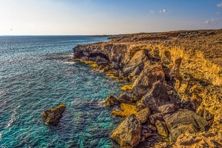 Ocean nature landscape