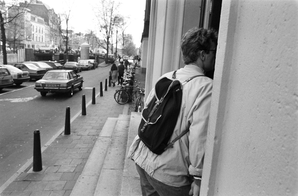 Raraverdachte René R. in hoger beroep voor de Amsterdamse rechtbank, Bestanddeelnr 934-4286