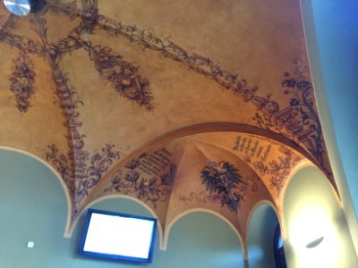 Rathaus Dresden Plauen, Deckenbemalung 4