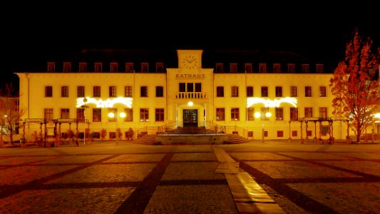 Rathaus Konz an Weihnachten