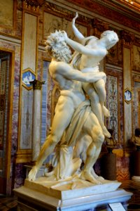 Rape of Proserpina by Gian Lorenzo Bernini, 1621-1622, marble - Galleria Borghese - Rome, Italy - DSC04604