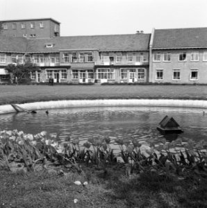 Recreatieterreinen, vliegvelden ed, ziekenhuizen, vijvers, diaconessenziekenhu, Bestanddeelnr 163-0918