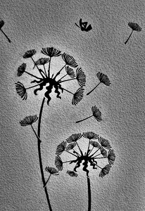 S w flora abstract