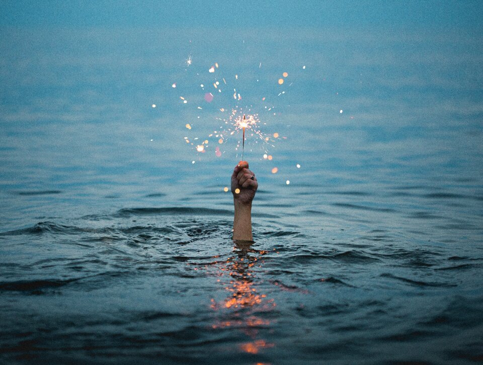 Water nature sparkling