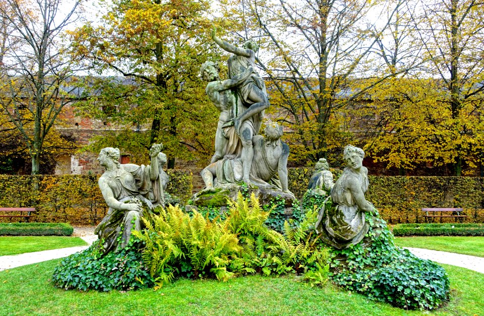 Rape of Persephone - Würzburg Residence gardens - Würzburg, Germany - DSC05930