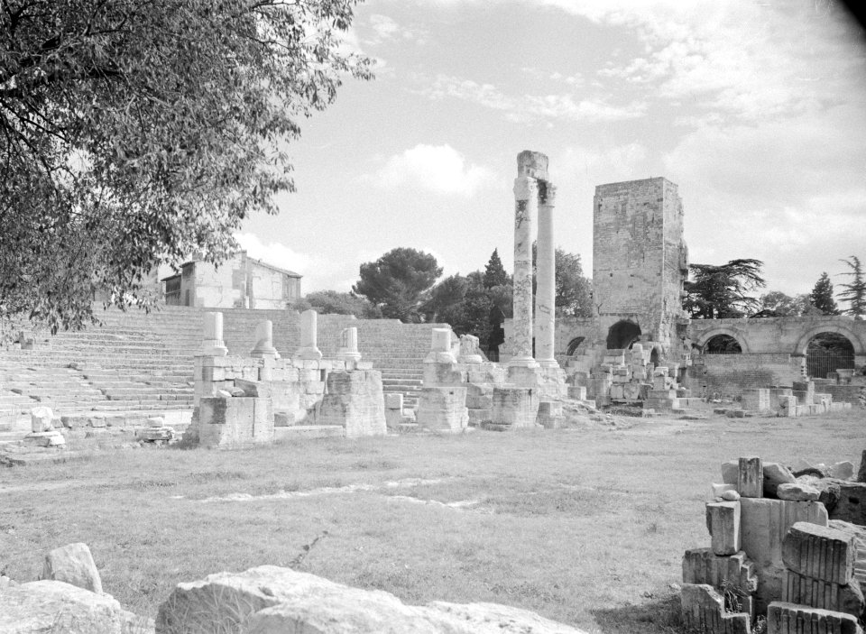 Romeinse theater in Arles, Bestanddeelnr 191-0433