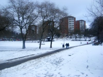 Rådsparken februari 2009