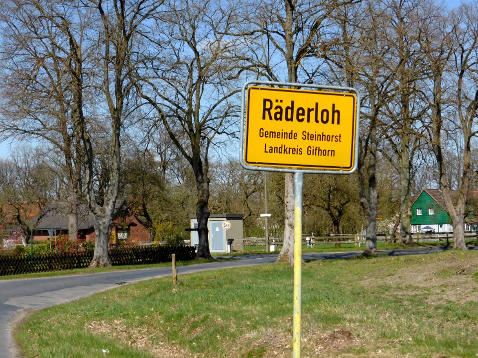 Räderloh Eingang