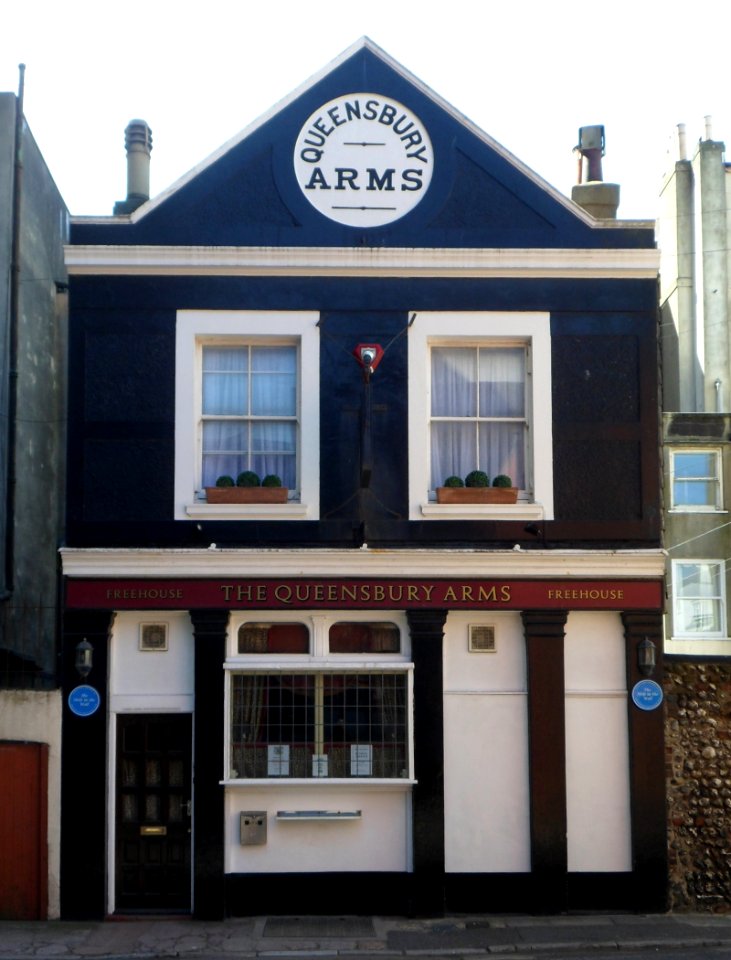 Queensbury Arms Pub, Queensbury Mews, Brighton (April 2013)