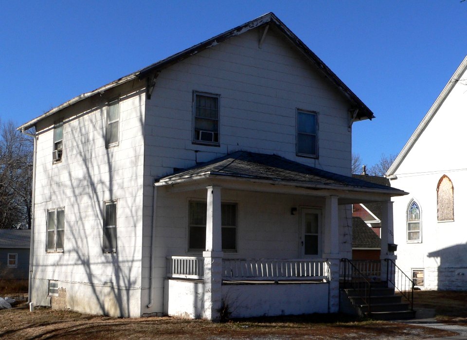 Quinn Chapel (Lincoln, Nebraska) parsonage from SE 1