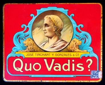 Quo Vadis sigarenblikje