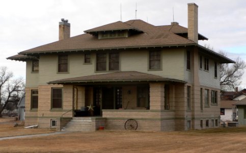 Quivey house (Mitchell, Nebraska) from NE 1