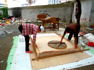 Quilt making 17