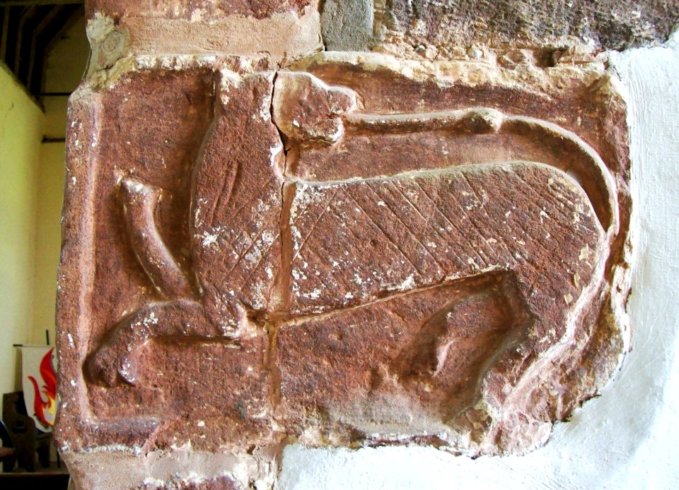 Romanesque beastie, Peasmarsh