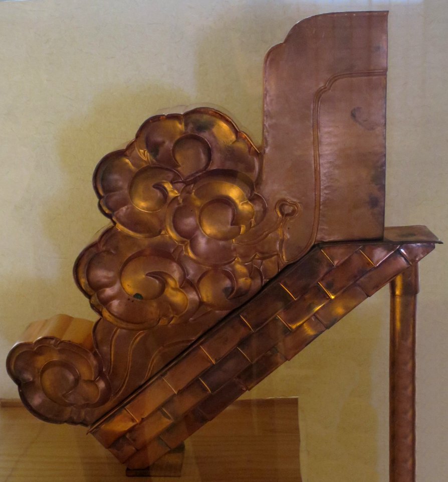 Roof decoration from original Hokodate Magistrate's office