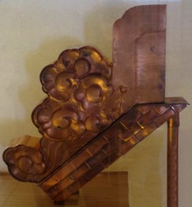 Roof decoration from original Hokodate Magistrate's office