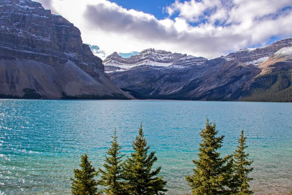 Lake landscape travel
