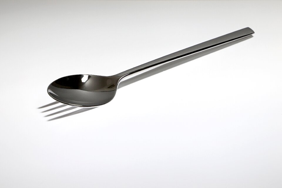 Spoon close up high key