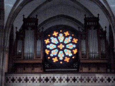 Rosace et orgues de la Chapelle Saint-Anne (2)