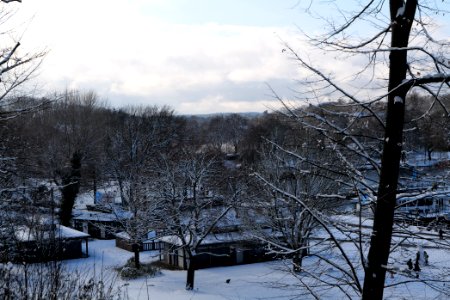 Ronnebypromenade with snow 2021-01-30 10