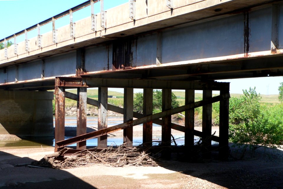 Roscoe, Nebraska bridge pier 1