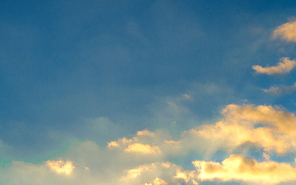 Sun rays clouds blue sunshine