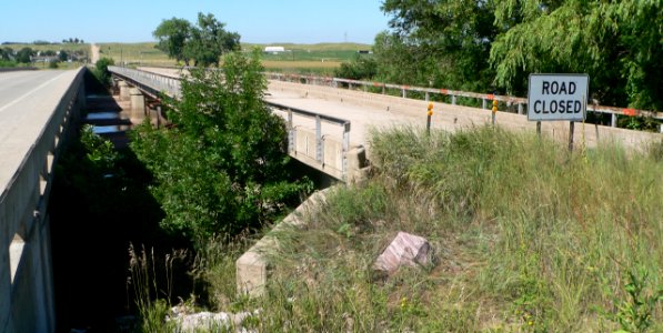 Roscoe, Nebraska bridge from SW 1