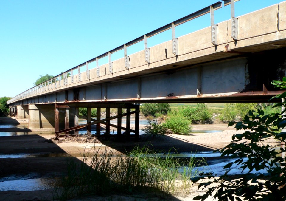 Roscoe, Nebraska bridge from SW 2