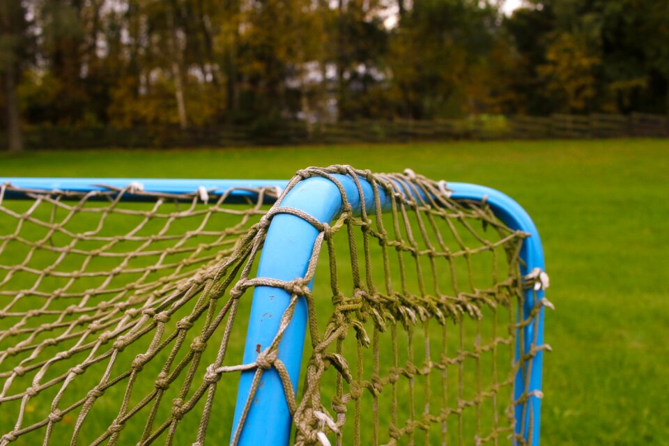 Soccer landscape autumn