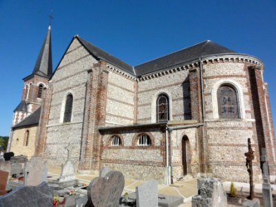 Riville (Seine-Mar.) église extérieur (02)