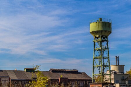 Industry tower industrial plant