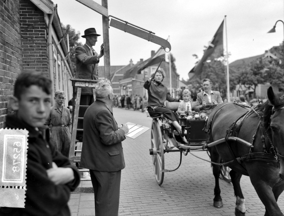 Ringsteken Sloten (NH), deelnemers in actie, Bestanddeelnr 906-5278