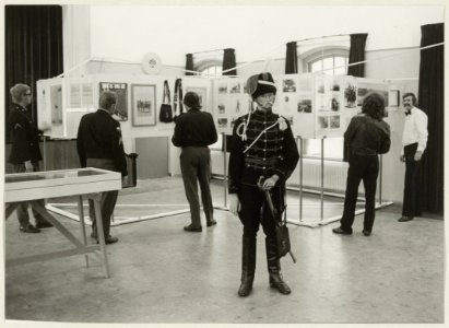 Ripperda kazerne. Tentoonstelling i.v.m. het 90-jarig bestaan van de kazerne. NL-HlmNHA 54003790